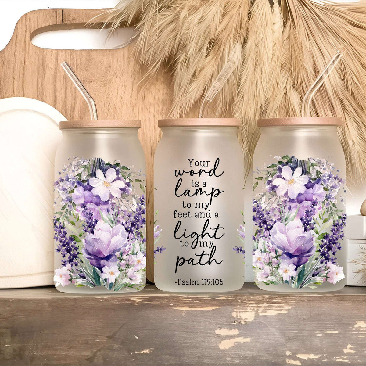 Christian Scripture Drinkware – 13 Bible Verse Designs | Cups, Mugs & Tumblers
