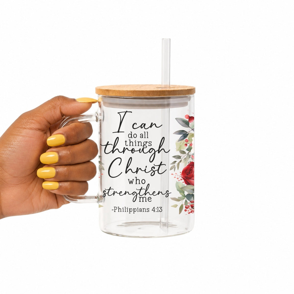 Christian Scripture Drinkware – 13 Bible Verse Designs | Cups, Mugs & Tumblers