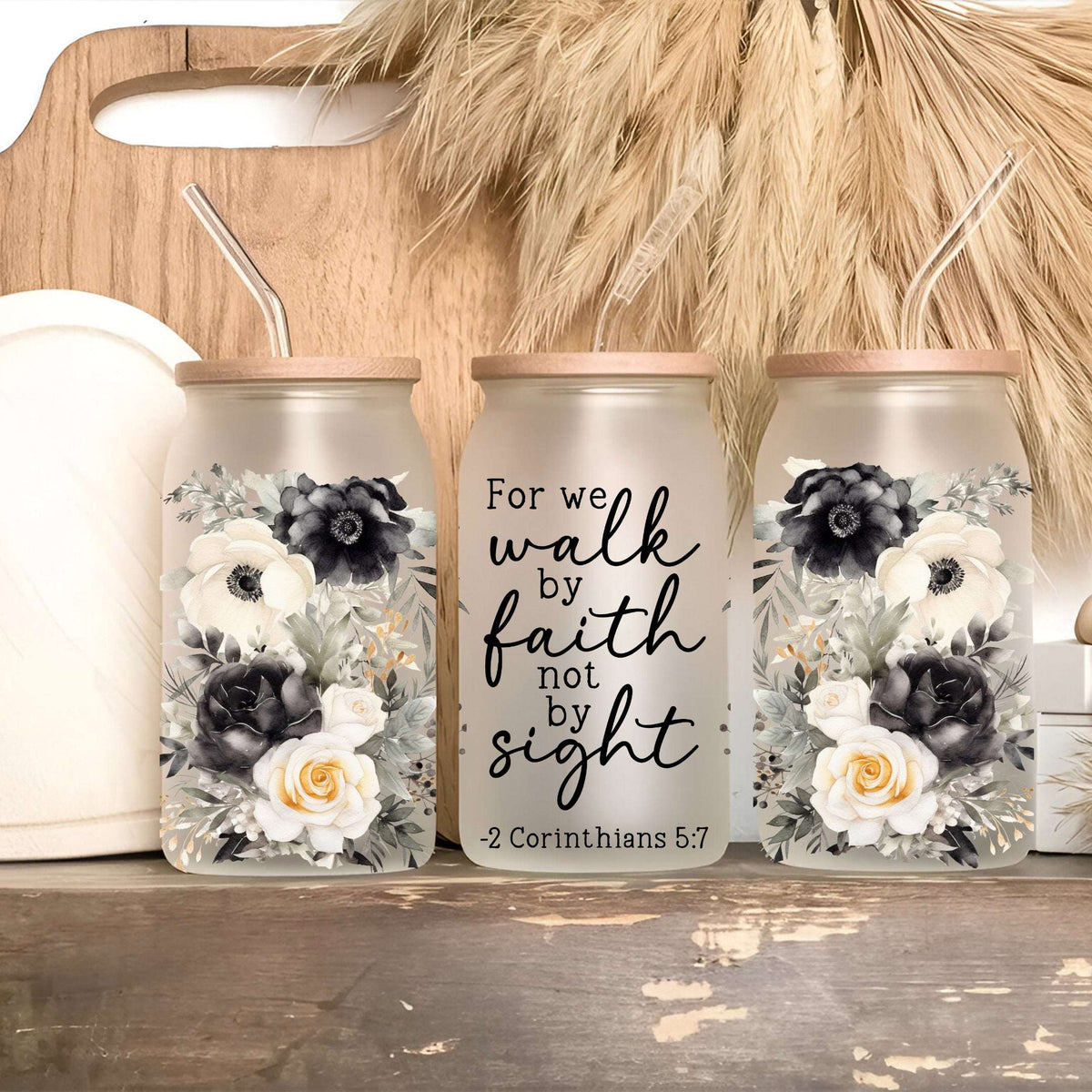 Christian Scripture Drinkware – 13 Bible Verse Designs | Cups, Mugs & Tumblers