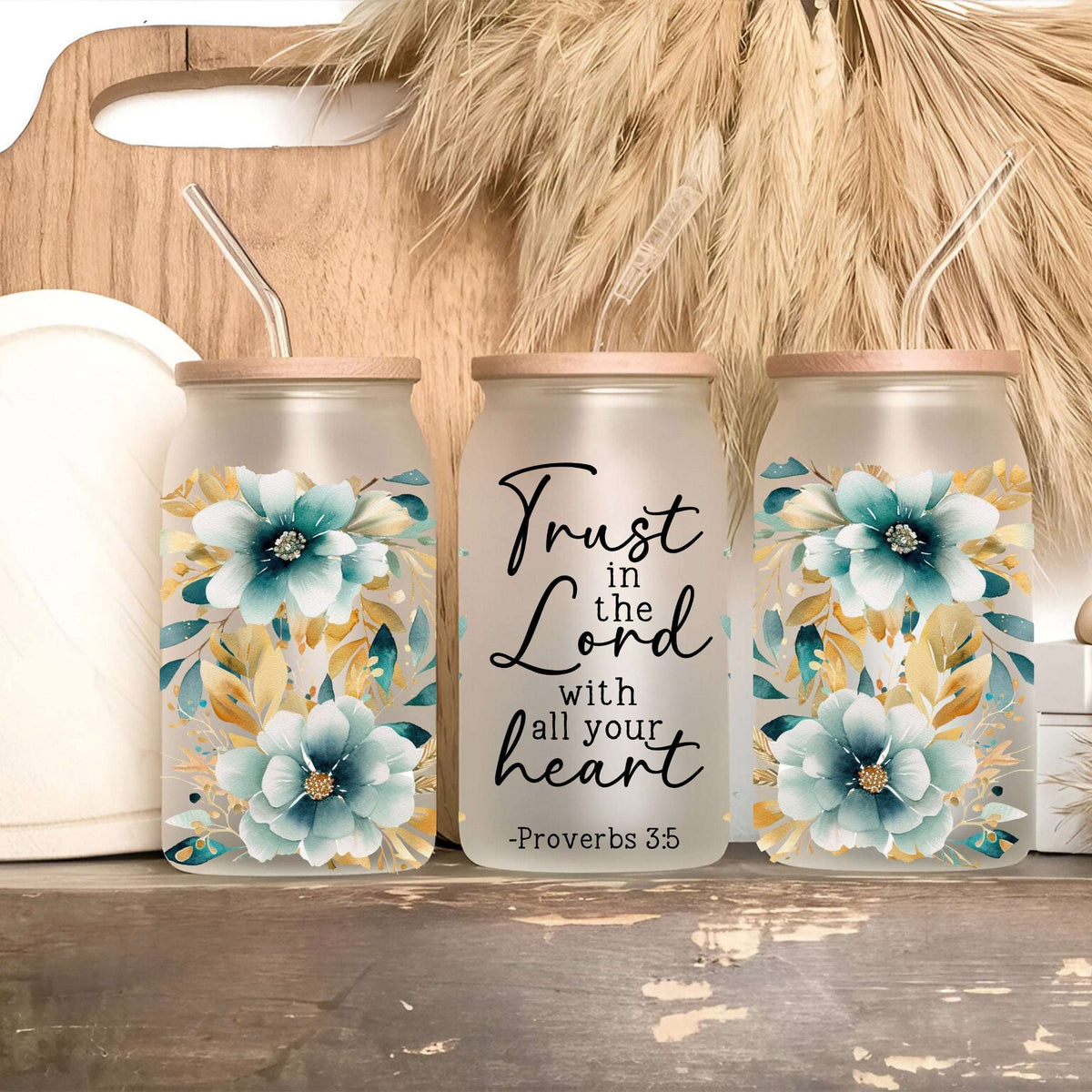 Christian Scripture Drinkware – 13 Bible Verse Designs | Cups, Mugs & Tumblers