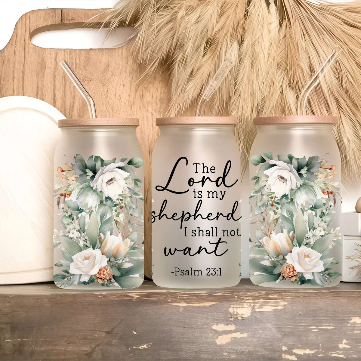 Christian Scripture Drinkware – 13 Bible Verse Designs | Cups, Mugs & Tumblers