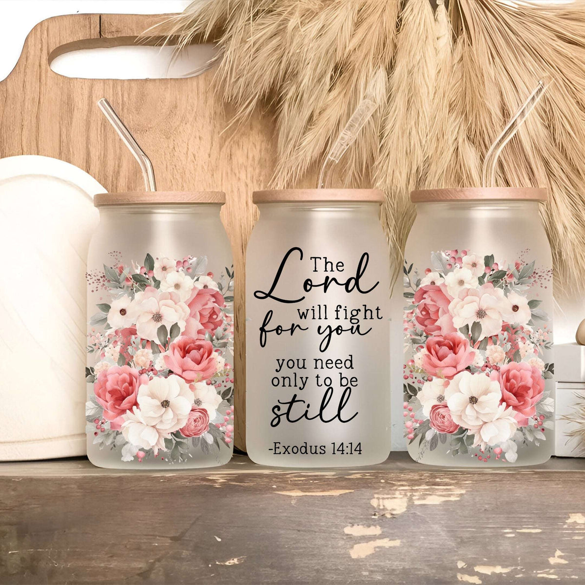 Christian Scripture Drinkware – 13 Bible Verse Designs | Cups, Mugs & Tumblers