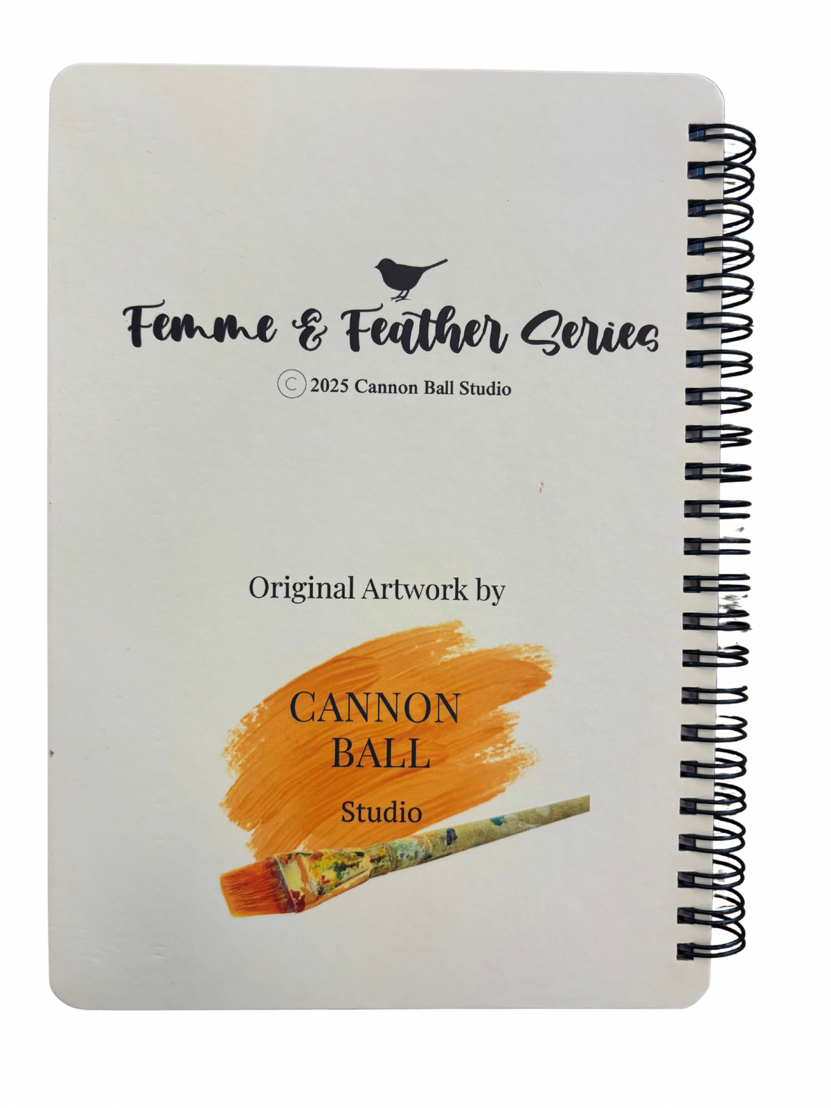 Tropical Grace Lined Hardcover Journal for Women - Colorful Notebook