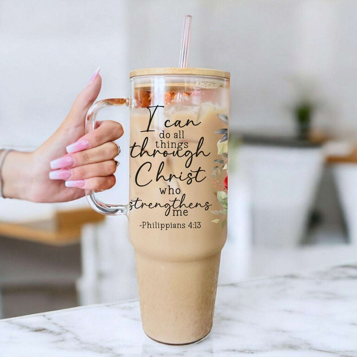 Christian Scripture Drinkware – 13 Bible Verse Designs | Cups, Mugs & Tumblers