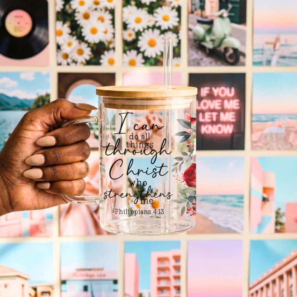 Christian Scripture Drinkware – 13 Bible Verse Designs | Cups, Mugs & Tumblers
